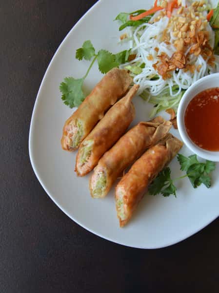 Wild King Salmon Egg Rolls - Chả Giò Cá Salmon