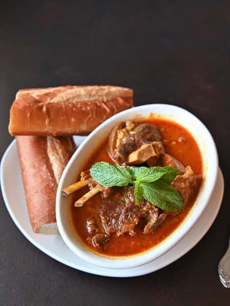 Spicy Goat Curry - Bánh Mì Cà-Ri Dê - Brodard Restaurant - Vietnamese ...