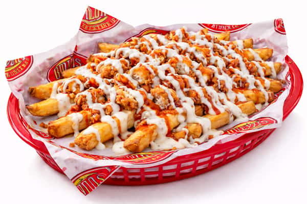 BUFFALO CHICKEN CHEESE FRIES
