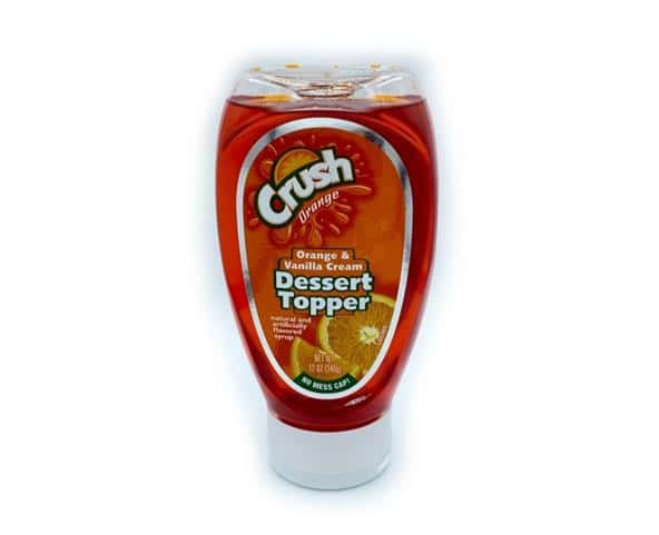 Crush Orange Orange & Vanilla Cream Dessert Topper