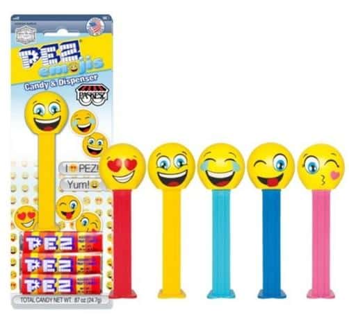 Pez Emojis Candy & Dispenser