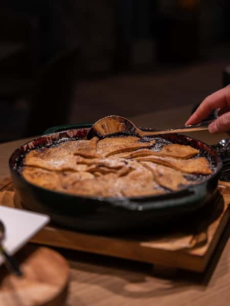 cast iron dessert
