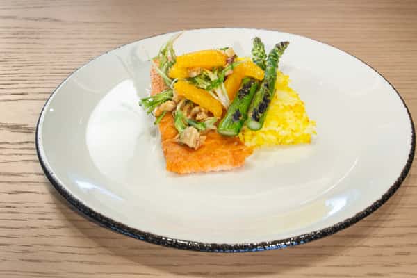 Pan Seared Salmon with Citrus Salad