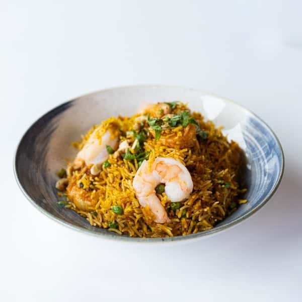 D- SHRIMP BIRYANI