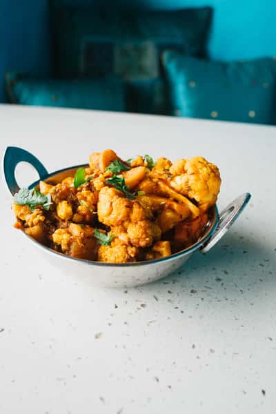 Aloo Gobhi at Rasa, East Greenwich