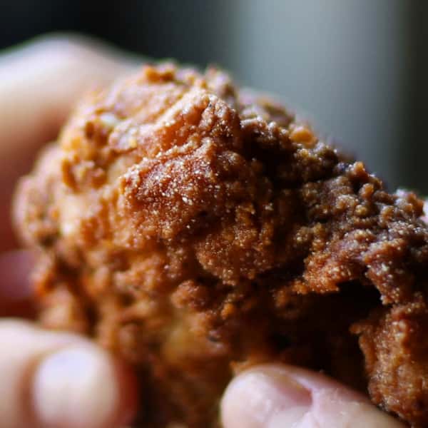 Close-Up of Fried Chicken