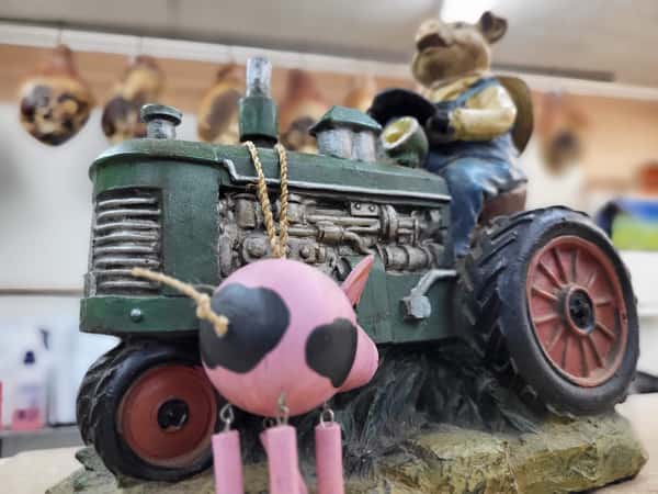 Pig Driving Tractor