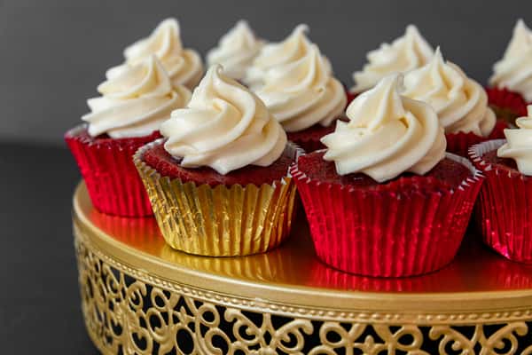 Cupcakes With And Without Pecans