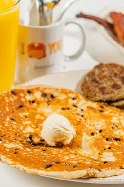 chocolate chip pancake