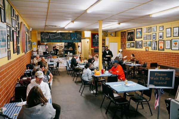 Interior dining room