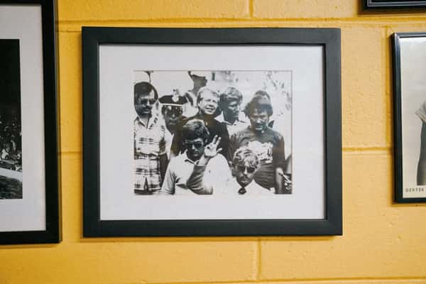 Framed photograph of Jimmy Carter