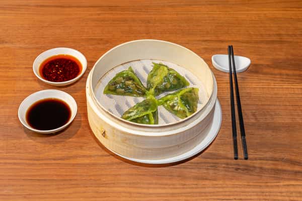 Spinach & Mushroom Dumplings菠菜野菌饺