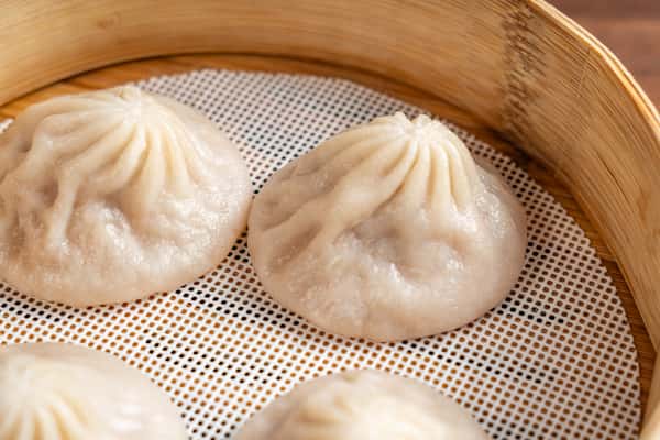 Pork soup dumplings 小笼包
