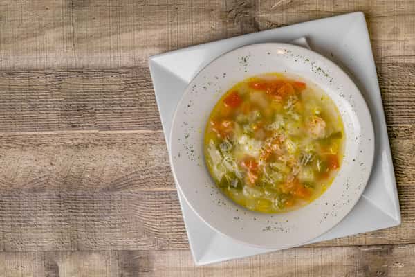 Bowl Minestrone Soup