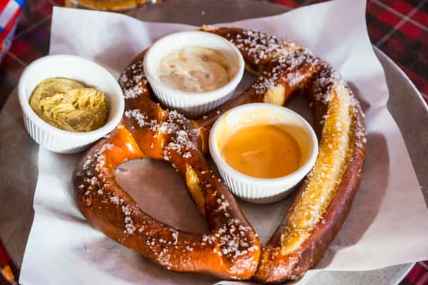 Giant Bavarian Pretzel