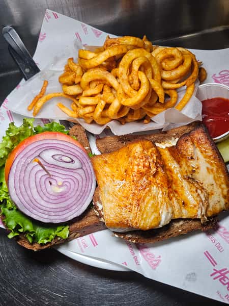 Mahi Sandwich