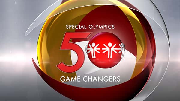 Special Olympics logo with ESPN logo