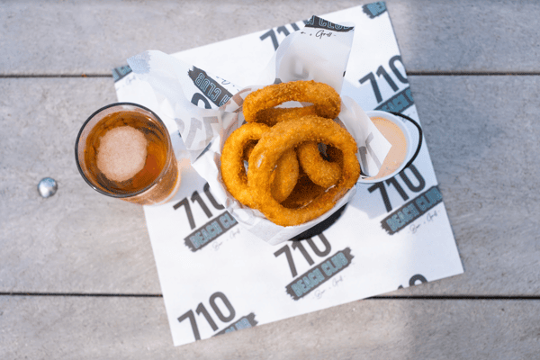 Hand-Dipped Onion Rings
