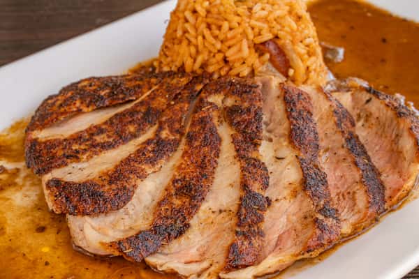 Blackened Pork St. Charles