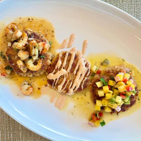 Crab Cake Trio