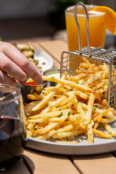 Truffle Butter & Parmesan Fries