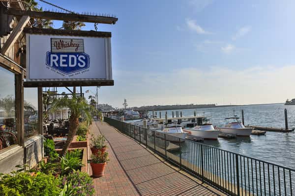sign waterfront