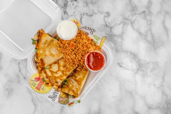 Ground Beef or Chicken Quesadilla