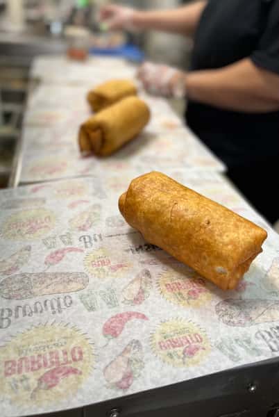 Steak or Shrimp Burrito