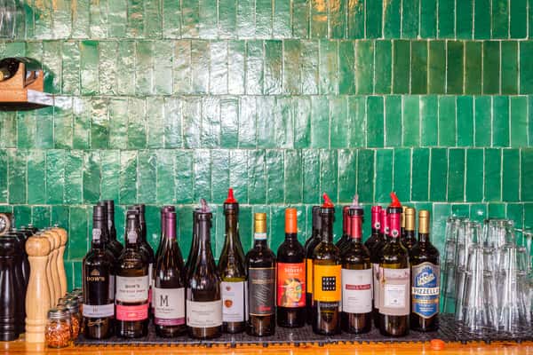 Stocked wine