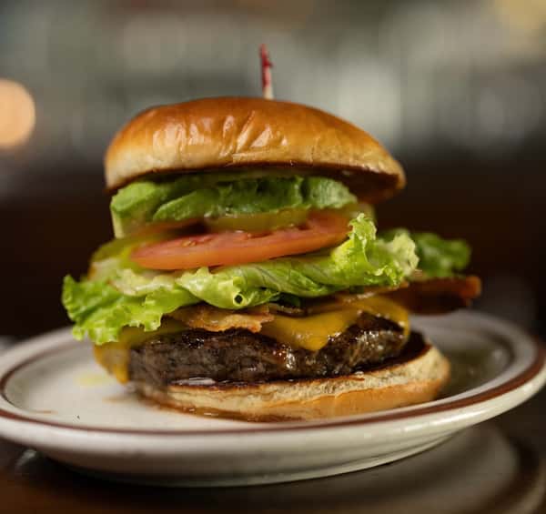 50-50 Bacon Burger