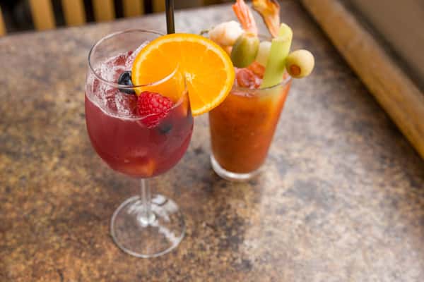 sangria and bloody mary