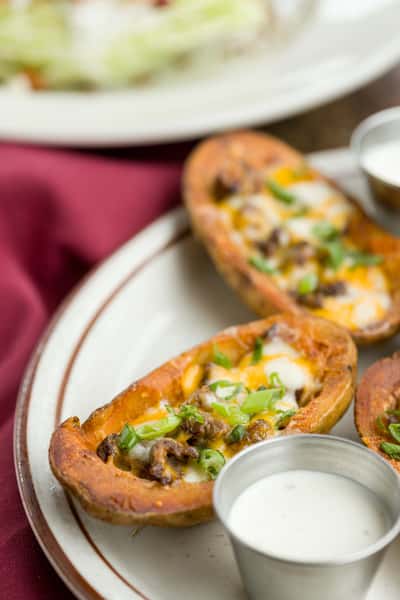 steak potato skins