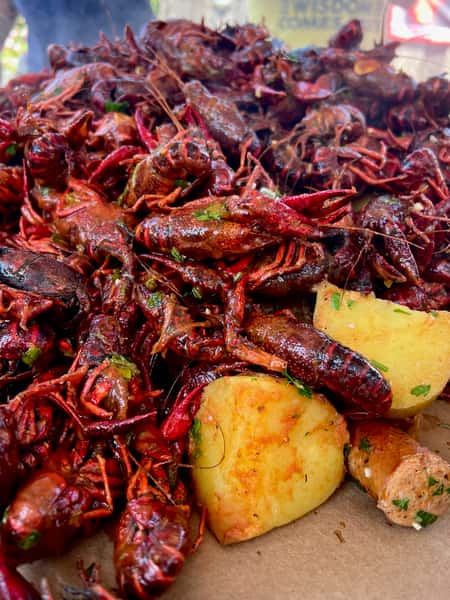 Crawfish Boil Plate