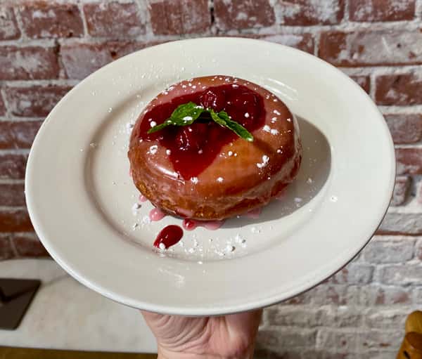 Cherry Glaze Donut
