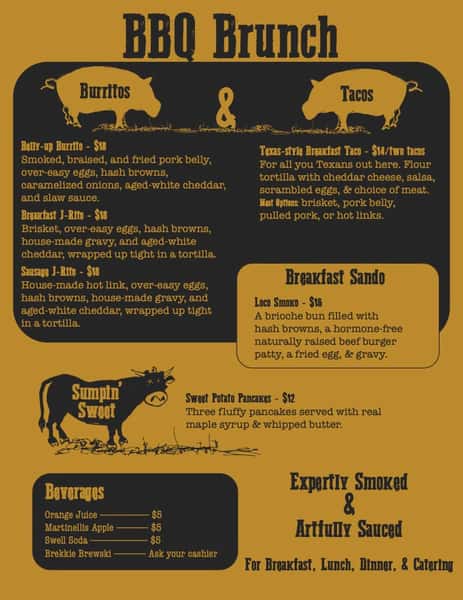 Poway Breakfast Smokin J's BBQ BBQ Breakfast, Lunch, Dinner & Catering