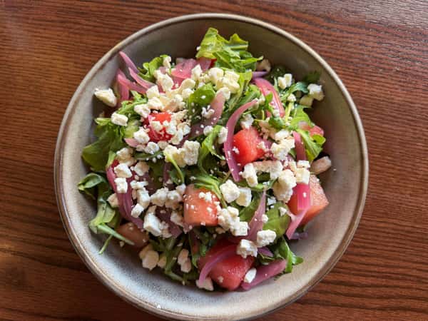 ARUGULA + WATERMELON SALAD