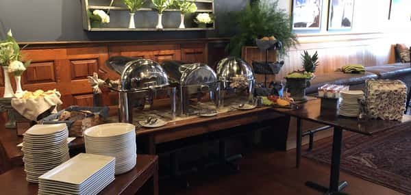 buffet set up