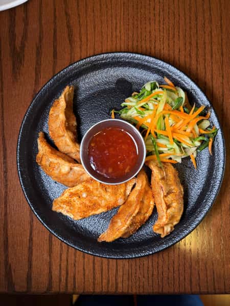 FRIED PORK & VEGETABLE DUMPLINGS