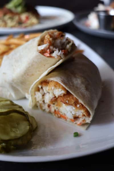 CRISPY HADDOCK WRAP