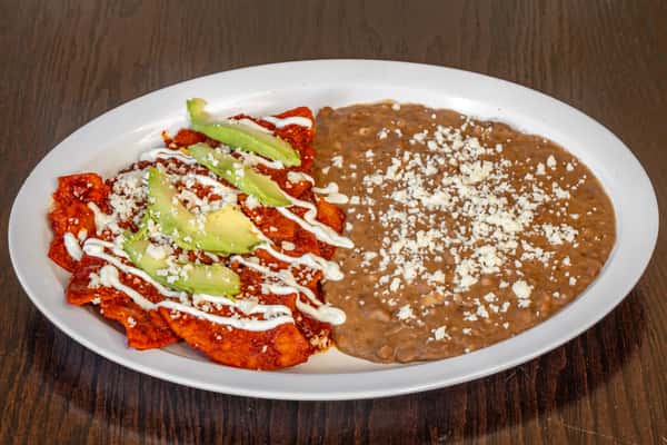 chilaquiles rojos