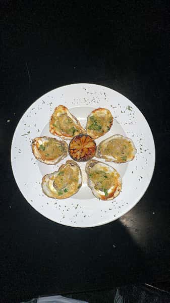 Charred Grilled Oysters