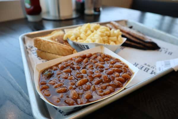 BBQ Baked Beans and Mac & Cheese