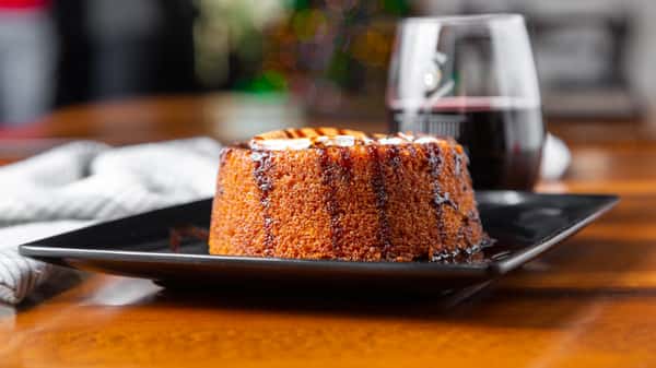 Chocolate Lava S'mores Cake
