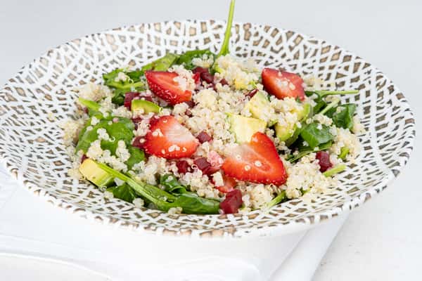 Spinach And Organic Quinoa Salad