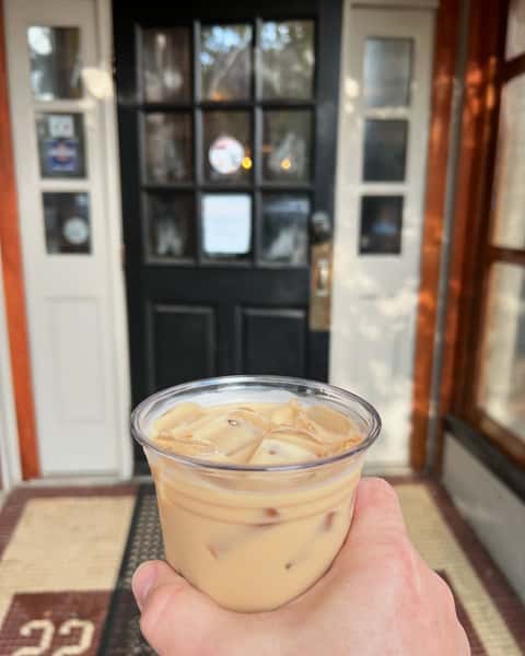 Iced Coffee/Front Door