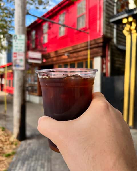 Iced Coffee/Storefront
