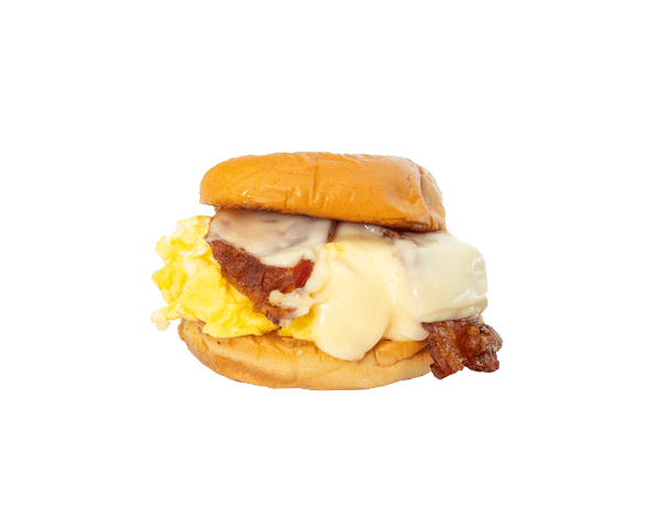 Bacon, Egg & Queso Sandwich