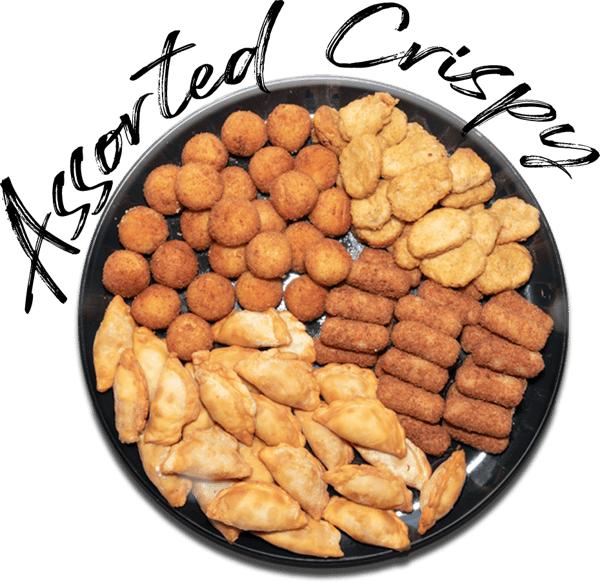 Assorted Crispy Platter 50 Pieces