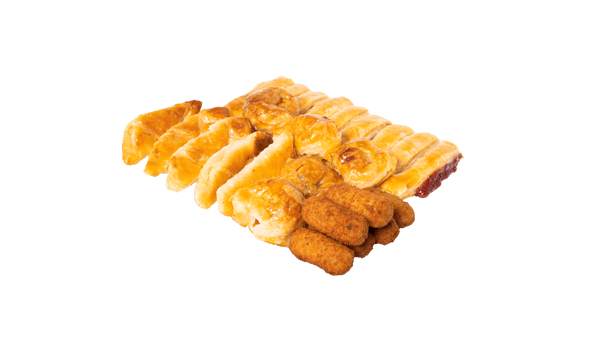 Bandeja de Pastelitos y Croqueticas surtidos Catering CAO Bakery & Cafe
