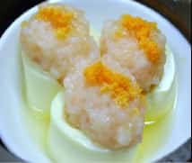 蒸豆腐蝦 Shrimp On Egg Tofu